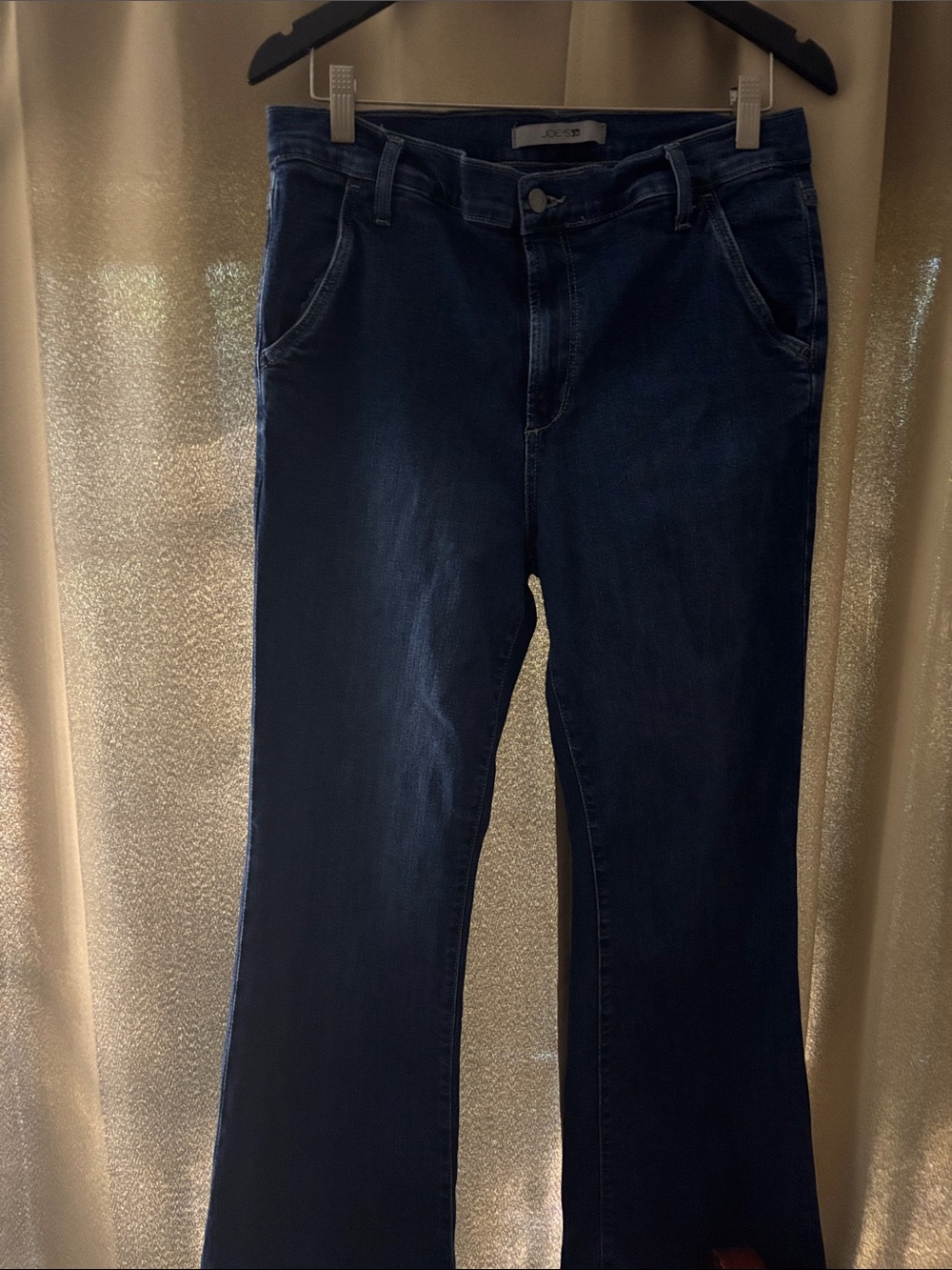 Joe's Jeans Indigo Flare Wide-Leg Jeans